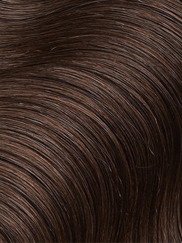 Bauschige federne Lockige Lange Lace Front Echthaar Perücke HH034