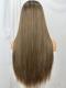 Braun Ombre Lange Glatte Synthetische Lace Front Perücke-SNY145