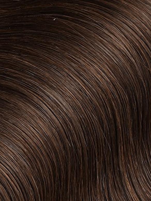 Bauschige federne Lockige Lange Lace Front Echthaar Perücke HH034