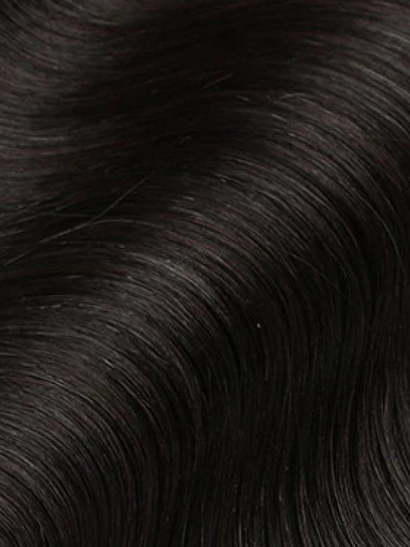 Bauschige federne Lockige Lange Lace Front Echthaar Perücke HH034